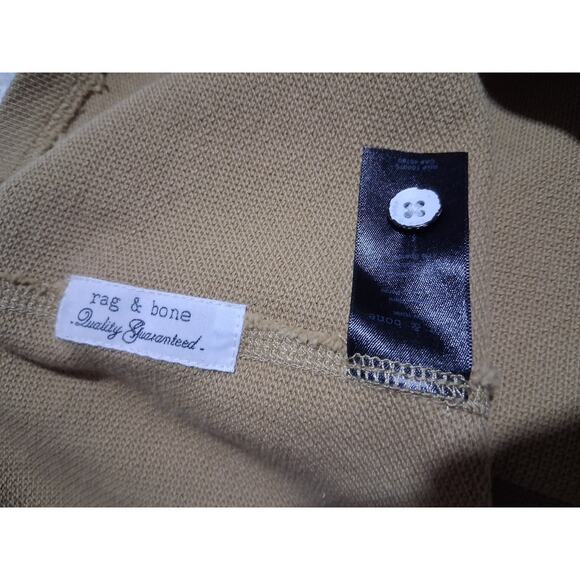 Rag & Bone NY Mens Size Large Classic Quiet Luxury Casual Henley Waffle knit Tee - Picture 14 of 15